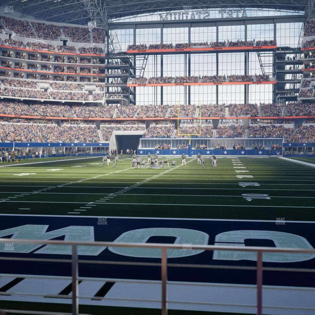 AT&T Stadium - Section Event Level Suite 109 Seat View