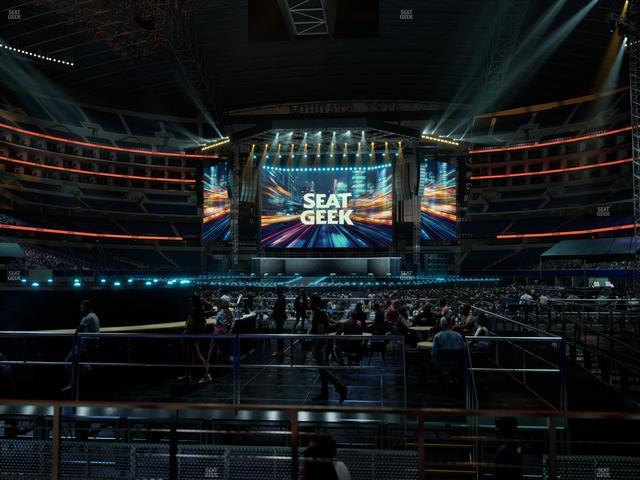 AT&T Stadium - Section Event Level Suite 109 Seat View