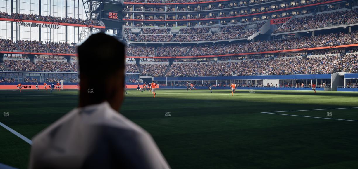 AT&T Stadium - Section Event Level Suite 11 Seat View