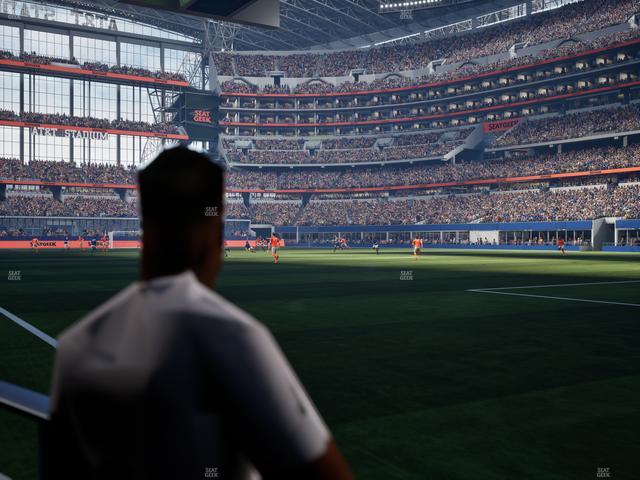 AT&T Stadium - Section Event Level Suite 11 Seat View