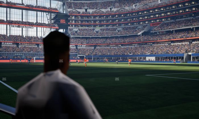 AT&T Stadium - Section Event Level Suite 11 Seat View