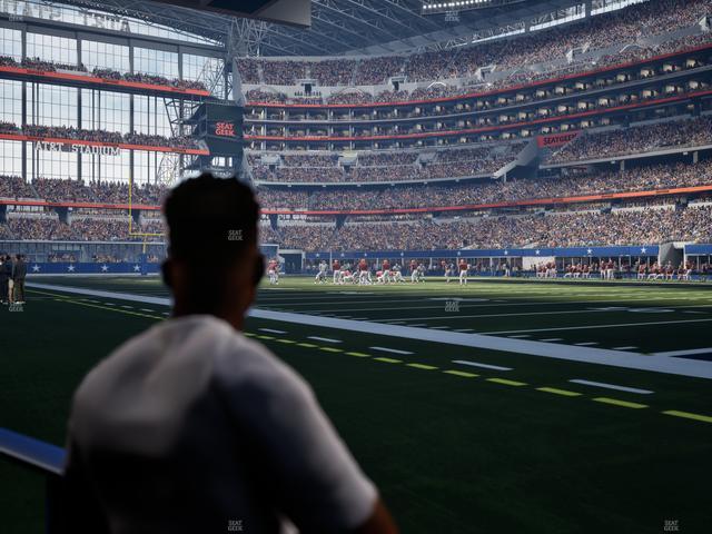 AT&T Stadium - Section Event Level Suite 11 Seat View