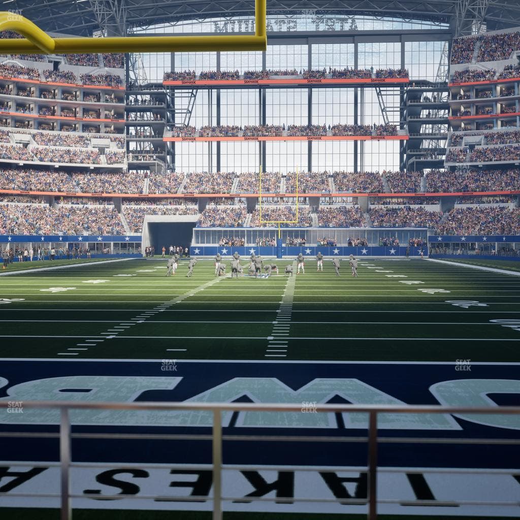 AT&T Stadium - Section Event Level Suite 110 Seat View