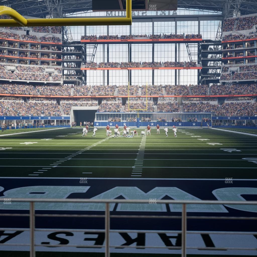 AT&T Stadium - Section Event Level Suite 110 Seat View