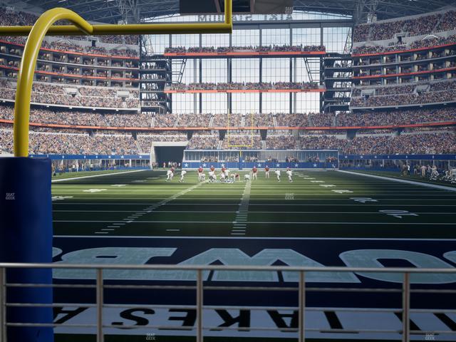AT&T Stadium - Section Event Level Suite 110 Seat View