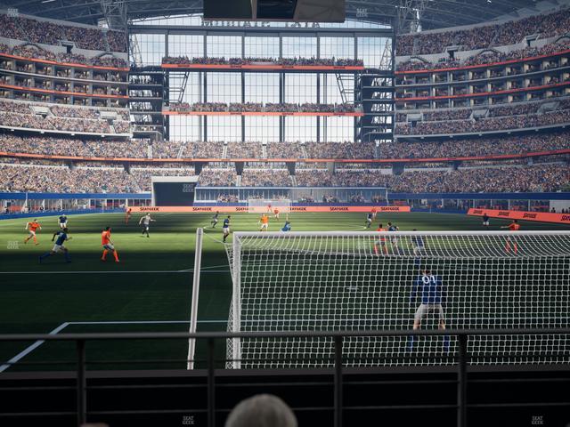 AT&T Stadium - Section Event Level Suite 111 Seat View