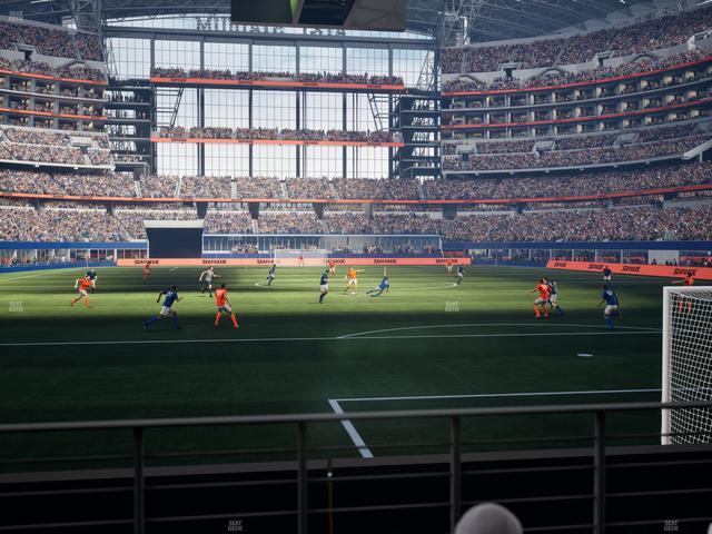 AT&T Stadium - Section Event Level Suite 112 Seat View