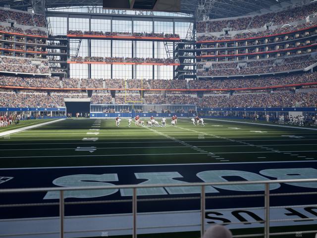 AT&T Stadium - Section Event Level Suite 112 Seat View