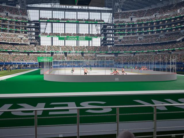 AT&T Stadium - Section Event Level Suite 112 Seat View