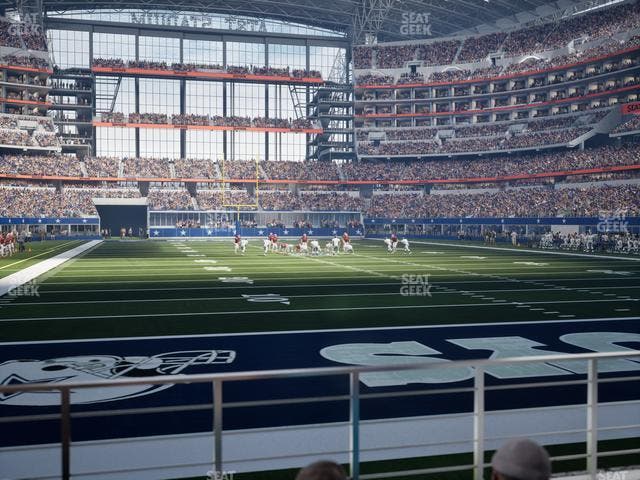 AT&T Stadium - Section Event Level Suite 113 Seat View