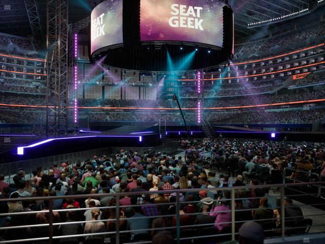 AT&T Stadium - Section Event Level Suite 113 Seat View