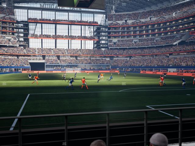 AT&T Stadium - Section Event Level Suite 113 Seat View