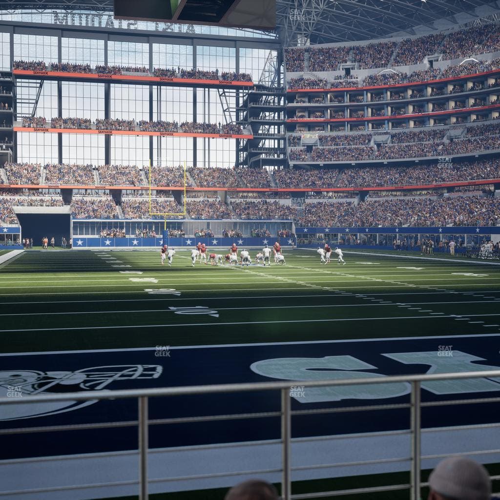 AT&T Stadium - Section Event Level Suite 113 Seat View