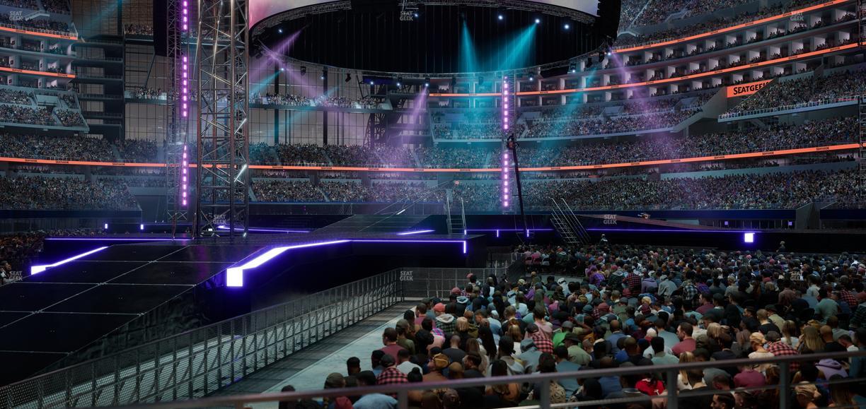 AT&T Stadium - Section Event Level Suite 114 Seat View