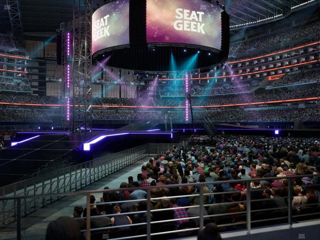 AT&T Stadium - Section Event Level Suite 114 Seat View