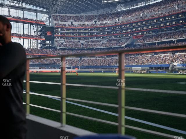AT&T Stadium - Section Event Level Suite 12 Seat View