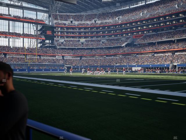 AT&T Stadium - Section Event Level Suite 12 Seat View