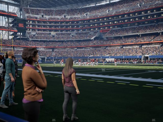 AT&T Stadium - Section Event Level Suite 14 Seat View