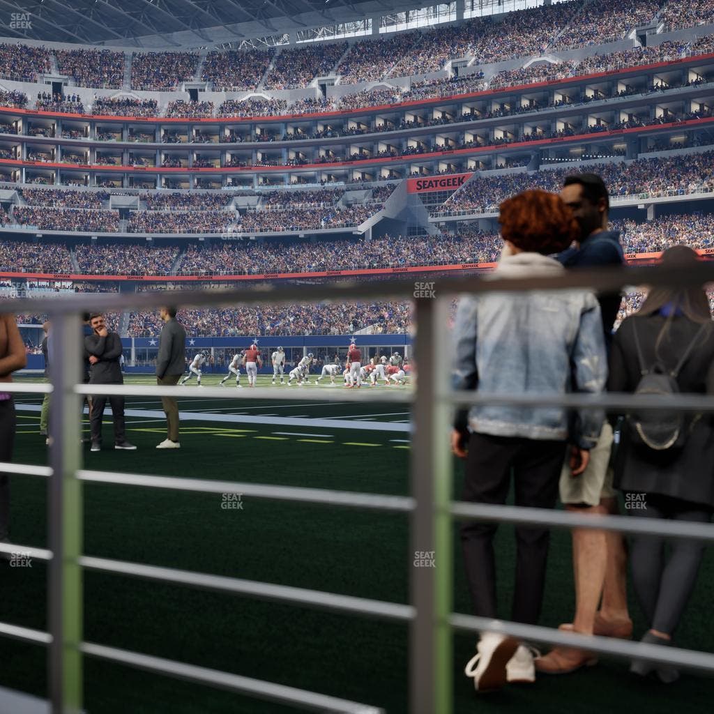 AT&T Stadium - Section Event Level Suite 15 Seat View