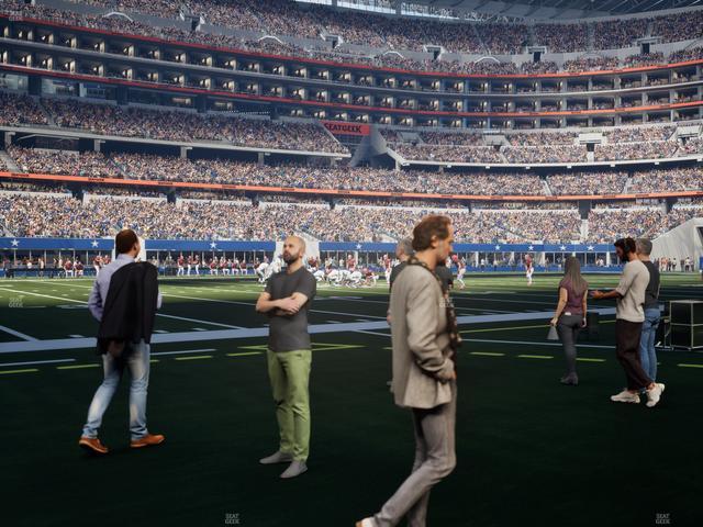 AT&T Stadium - Section Event Level Suite 17 Seat View