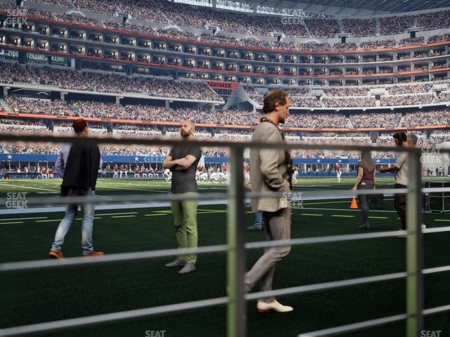 AT&T Stadium - Section Event Level Suite 17 Seat View