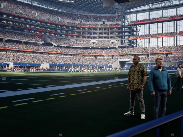 AT&T Stadium - Section Event Level Suite 21 A Seat View