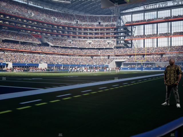 AT&T Stadium - Section Event Level Suite 22 Seat View