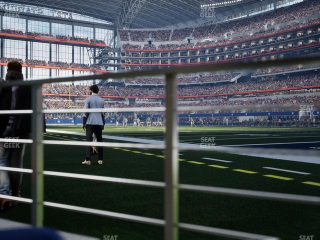 AT&T Stadium - Section Event Level Suite 25 Seat View