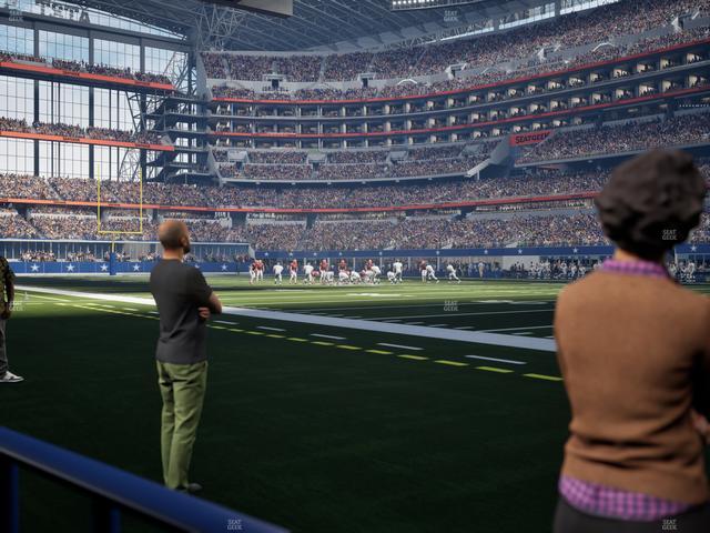 AT&T Stadium - Section Event Level Suite 27 Seat View