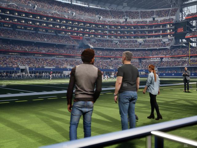 AT&T Stadium - Section Event Level Suite 3 Seat View