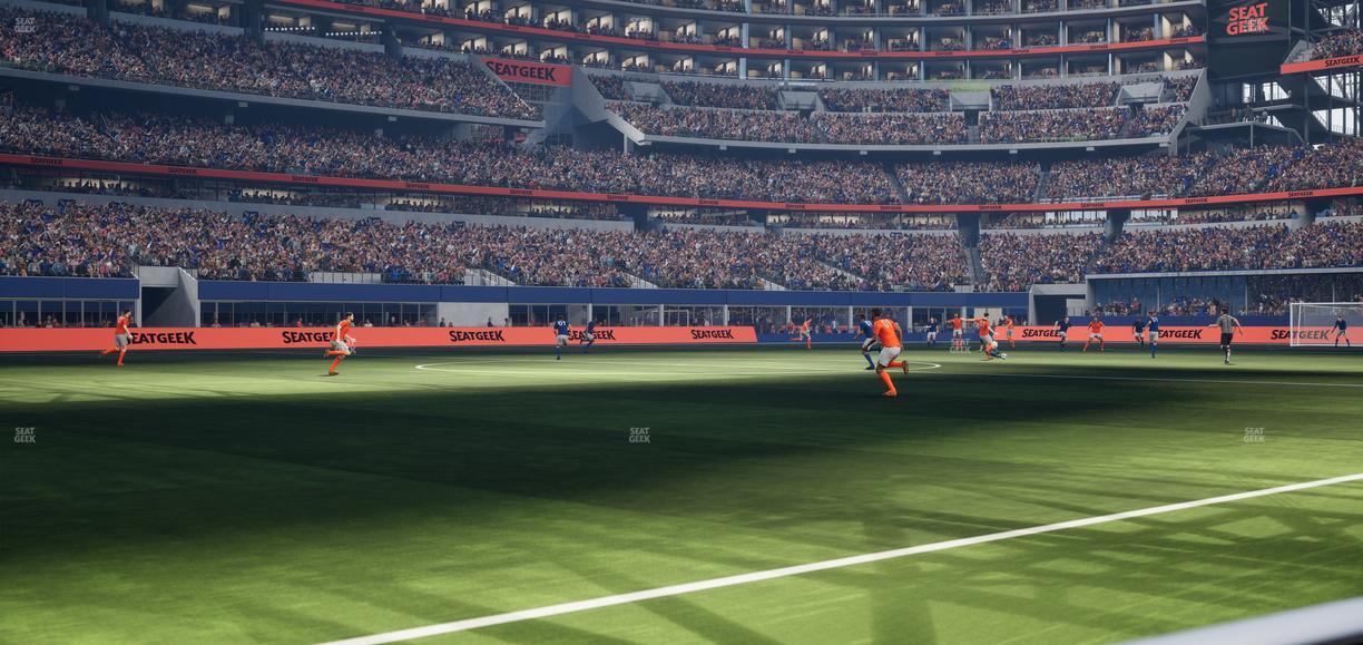 AT&T Stadium - Section Event Level Suite 3 Seat View