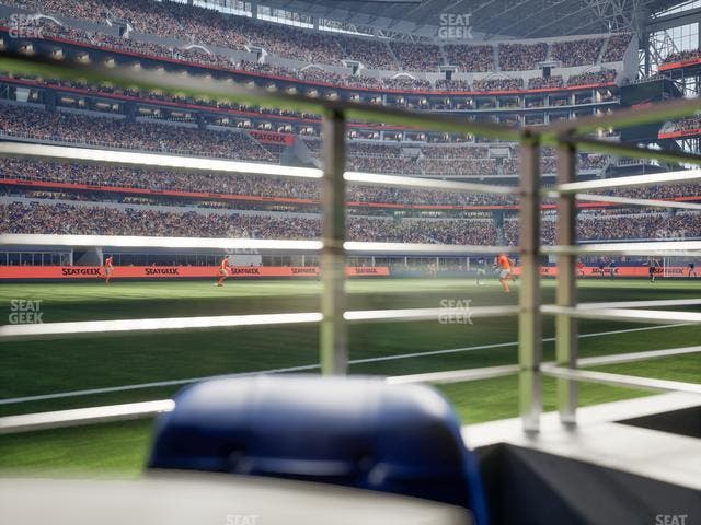 AT&T Stadium - Section Event Level Suite 3 Seat View