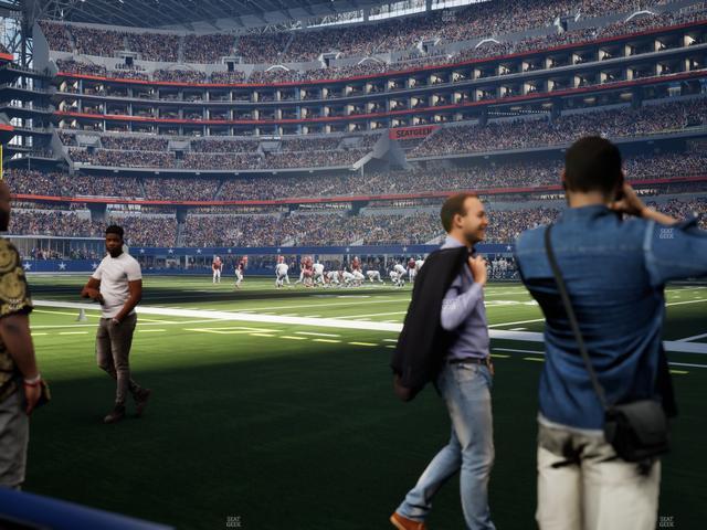 AT&T Stadium - Section Event Level Suite 30 Seat View