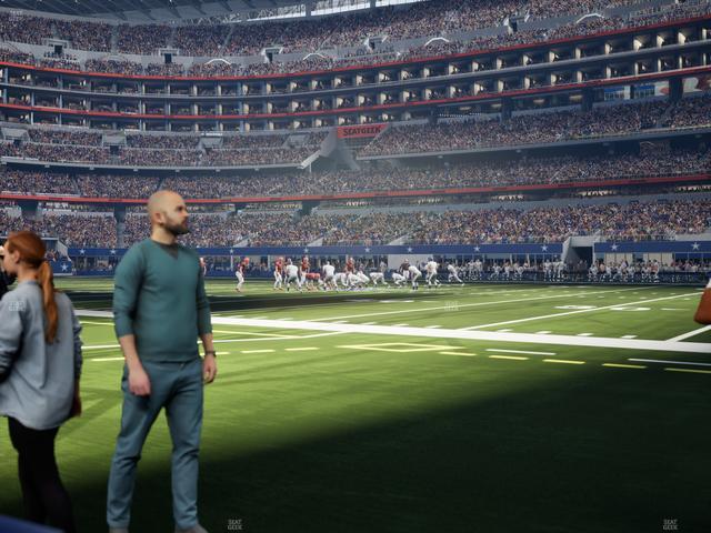 AT&T Stadium - Section Event Level Suite 31 Seat View