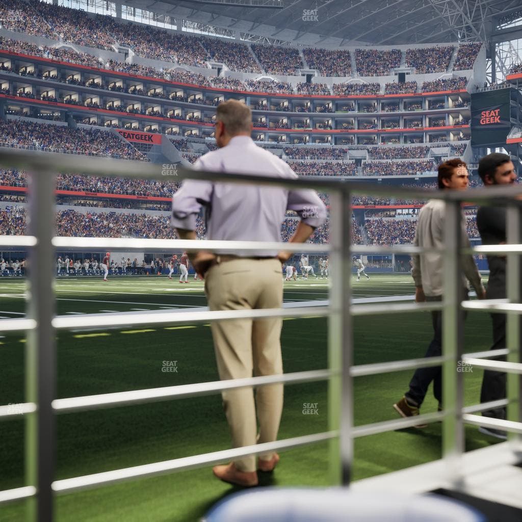 AT&T Stadium - Section Event Level Suite 4 Seat View