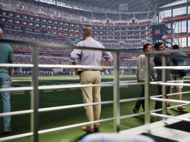 AT&T Stadium - Section Event Level Suite 4 Seat View