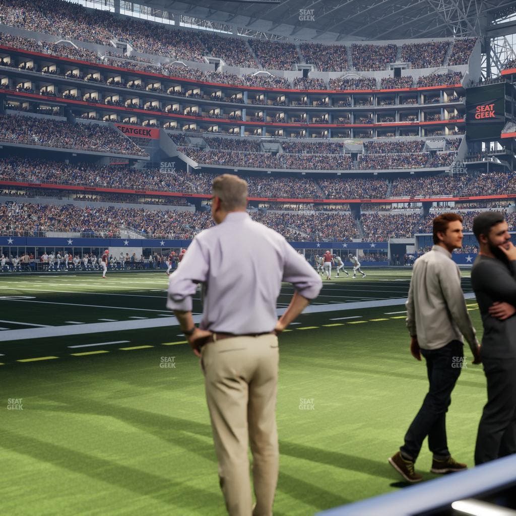 AT&T Stadium - Section Event Level Suite 4 Seat View