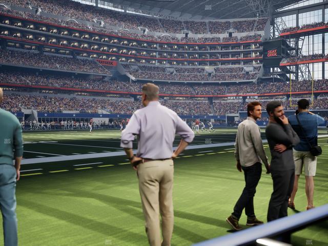 AT&T Stadium - Section Event Level Suite 4 Seat View
