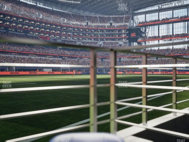 AT&T Stadium - Section Event Level Suite 5 A Seat View