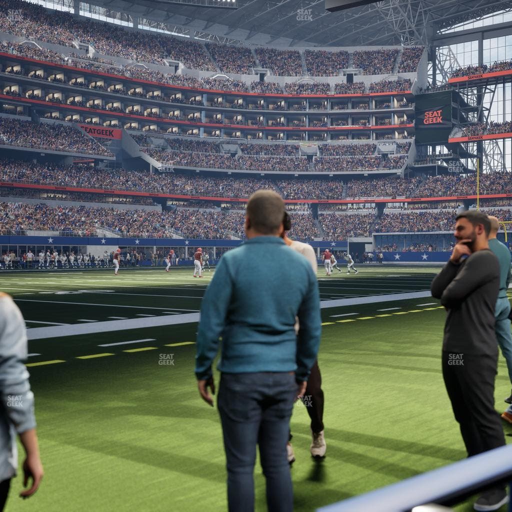 AT&T Stadium - Section Event Level Suite 5 Seat View