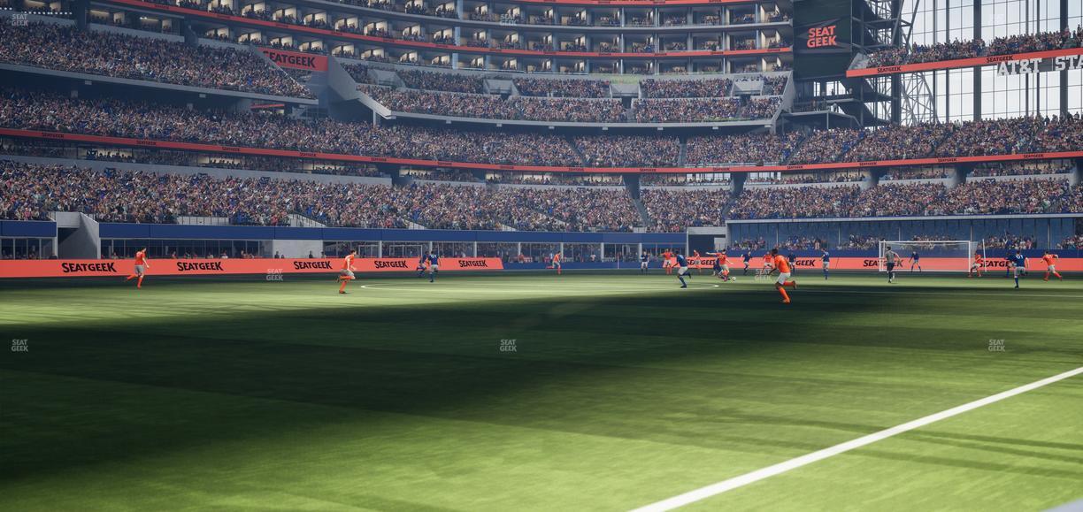 AT&T Stadium - Section Event Level Suite 5 Seat View