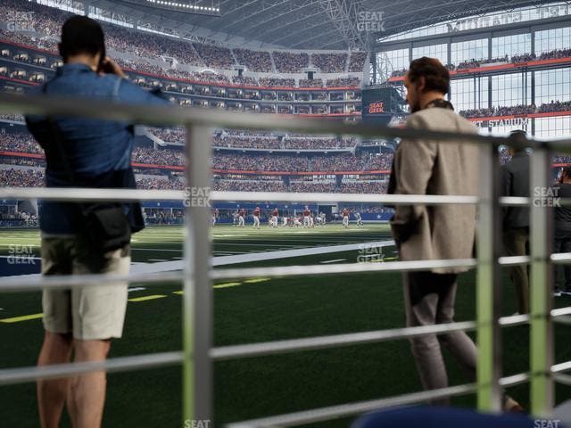 AT&T Stadium - Section Event Level Suite 6 Seat View