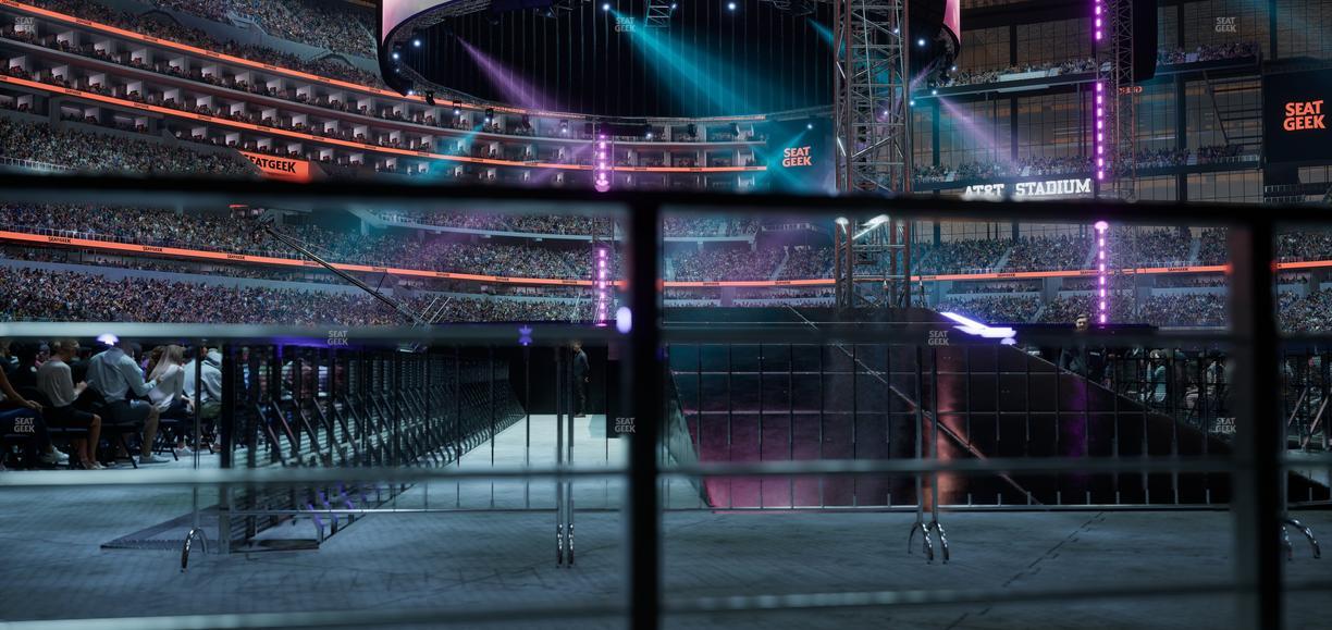 AT&T Stadium - Section Event Level Suite 7 Seat View