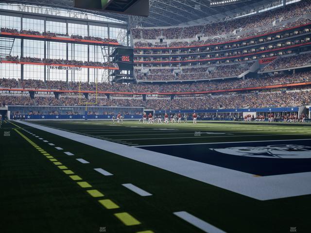 AT&T Stadium - Section Event Level Suite 9 Seat View