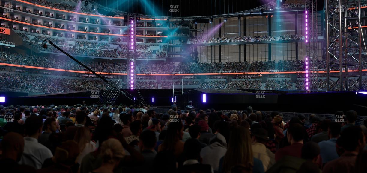 AT&T Stadium - Section Floor 14 Seat View