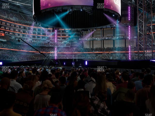 AT&T Stadium - Section Floor 14 Seat View