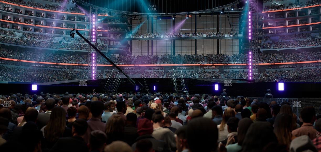 AT&T Stadium - Section Floor 15 Seat View