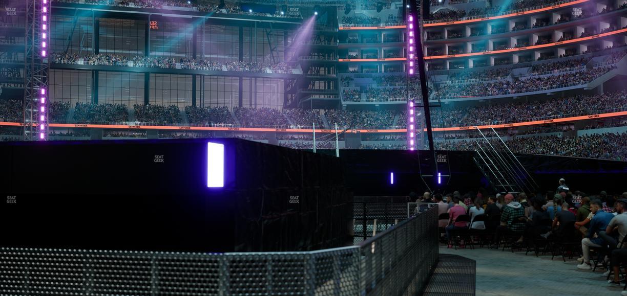 AT&T Stadium - Section Floor 16 Seat View