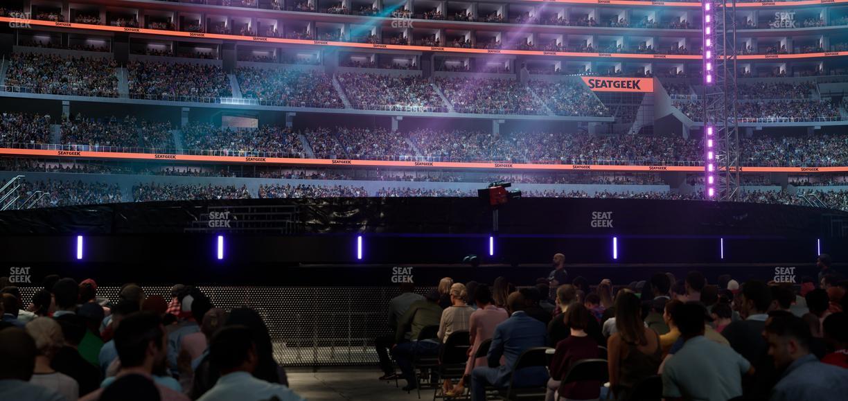 AT&T Stadium - Section Floor 4 Seat View