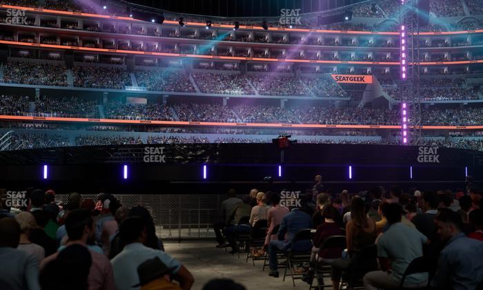 AT&T Stadium - Section Floor 4 Seat View